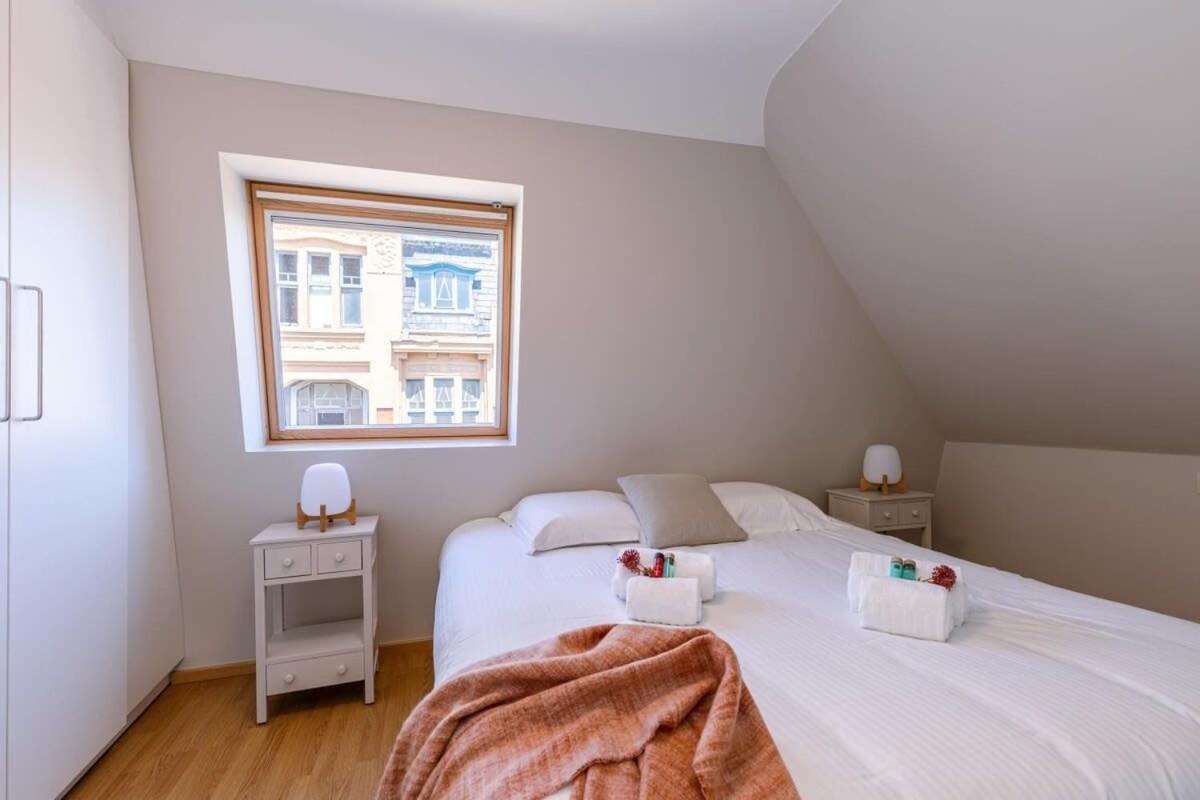 Huswell - Centrally Located Apartment With Sunny Terrace Ostende Exterior foto